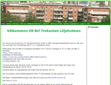 Tablet Screenshot of brftrekanten.se